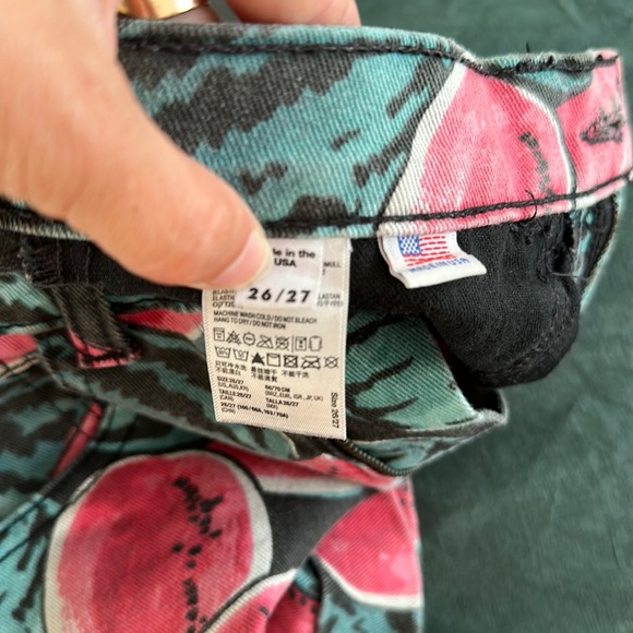 American Apparel watermelon high waist shorts - Picture 7 of 7